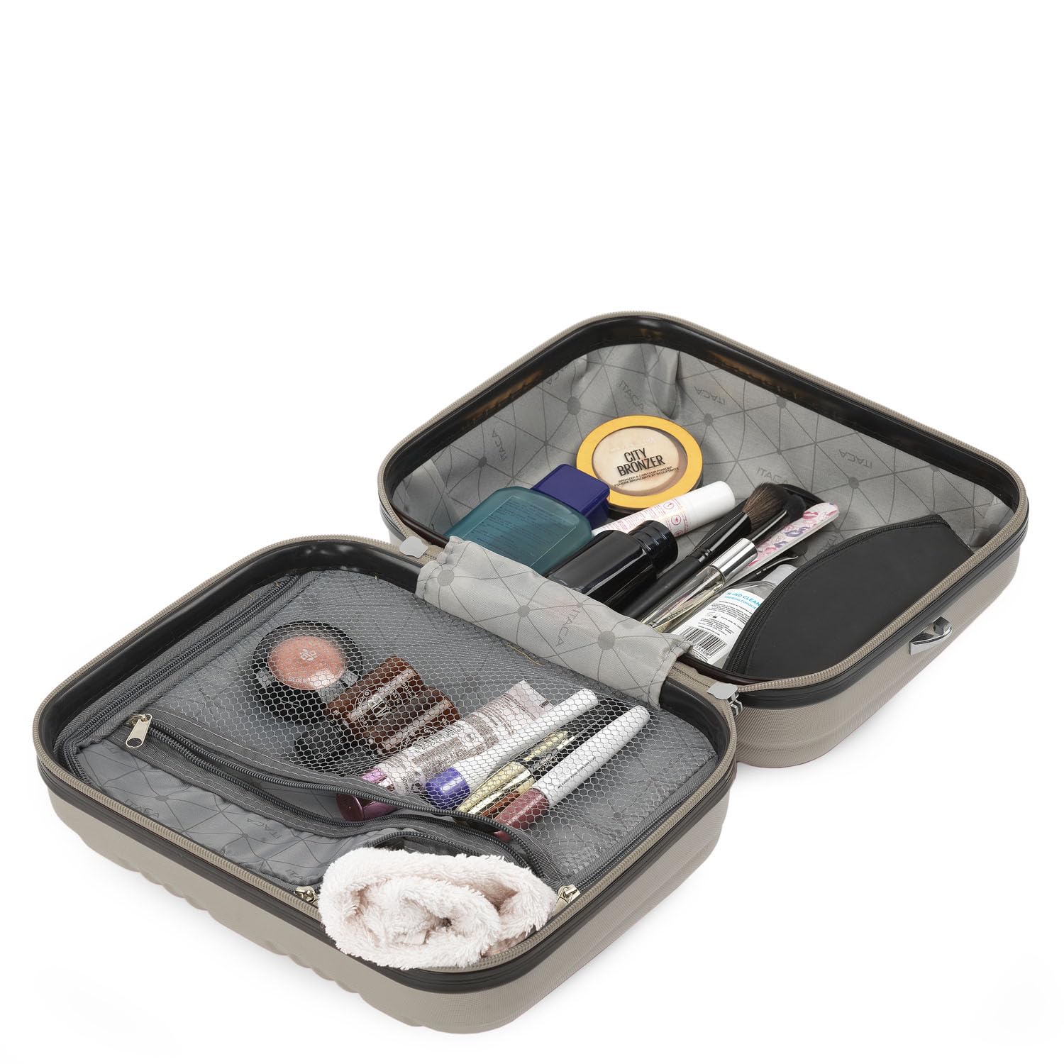 Vanity case rigide - Trousse de toilette femme / homme pour voyage avec ban
