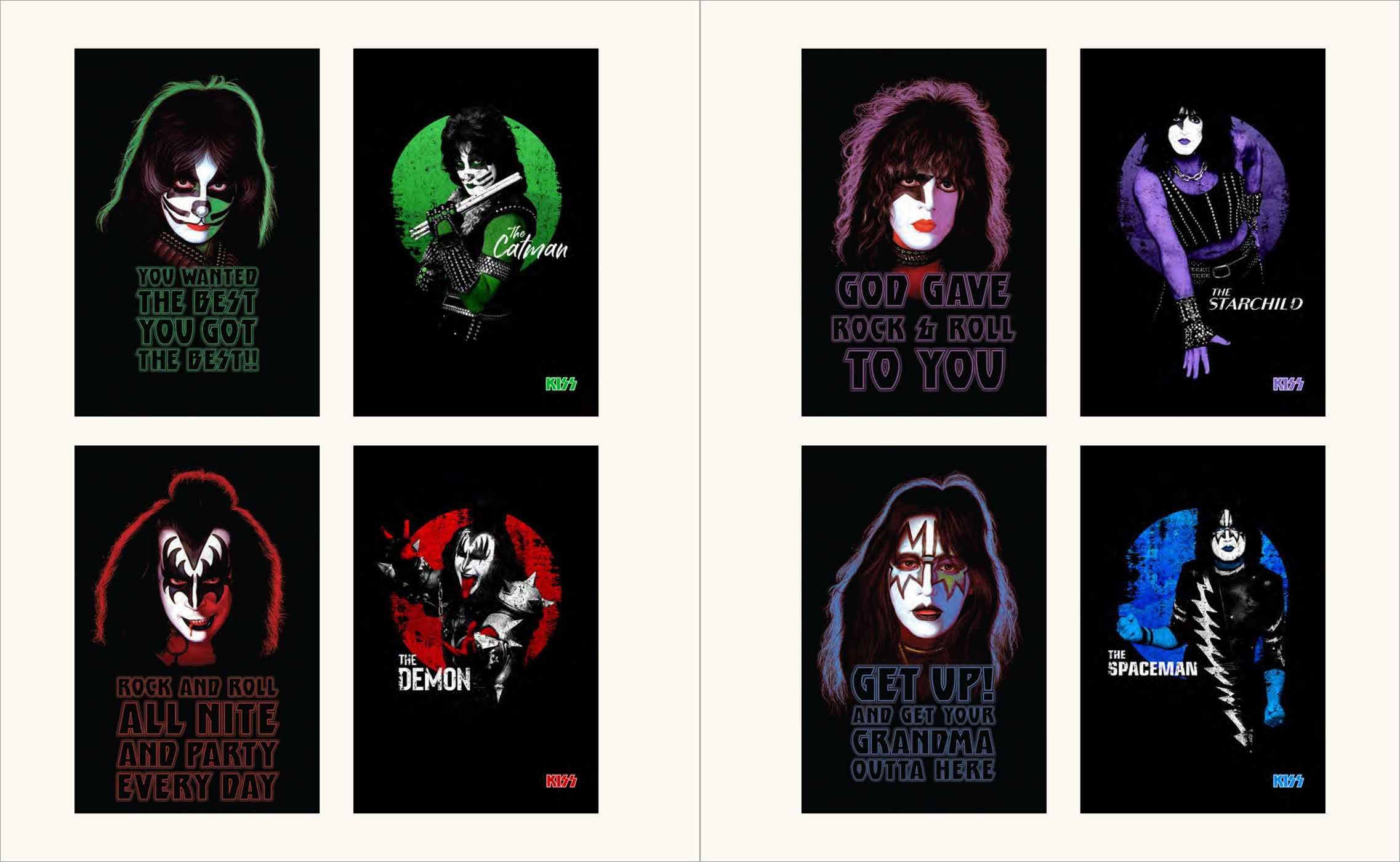 Kiss Deluxe Sticker Book