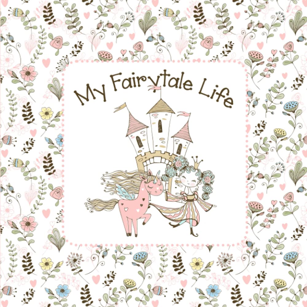 My Fairytale Life | Foster Child Lifebook: Keepsake Fill-In Memory Book for Children in Foster Care or Foster to Adopt | Princess & Unicorn Theme for Girls