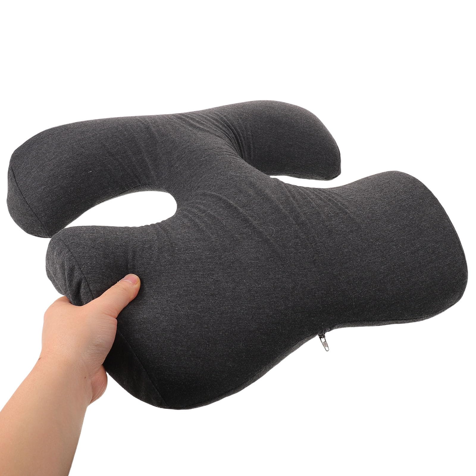Spa Massage Bauchkissen aus Memory Schaum mit Weichem Bezug und Belüftung Ergonomisches Massagekissen für Kosmetikliegen und Wellness Spa Anwendungen