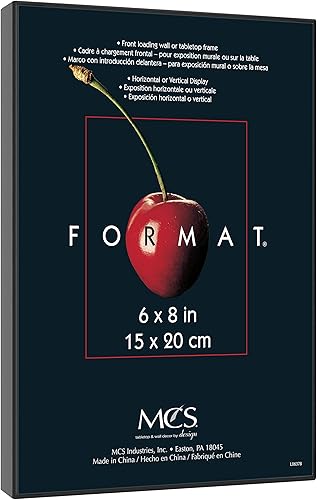 Miniatura 2 de Marco MCS, 3.5 por 5 pulgadas, negro, formato de 12 unidades