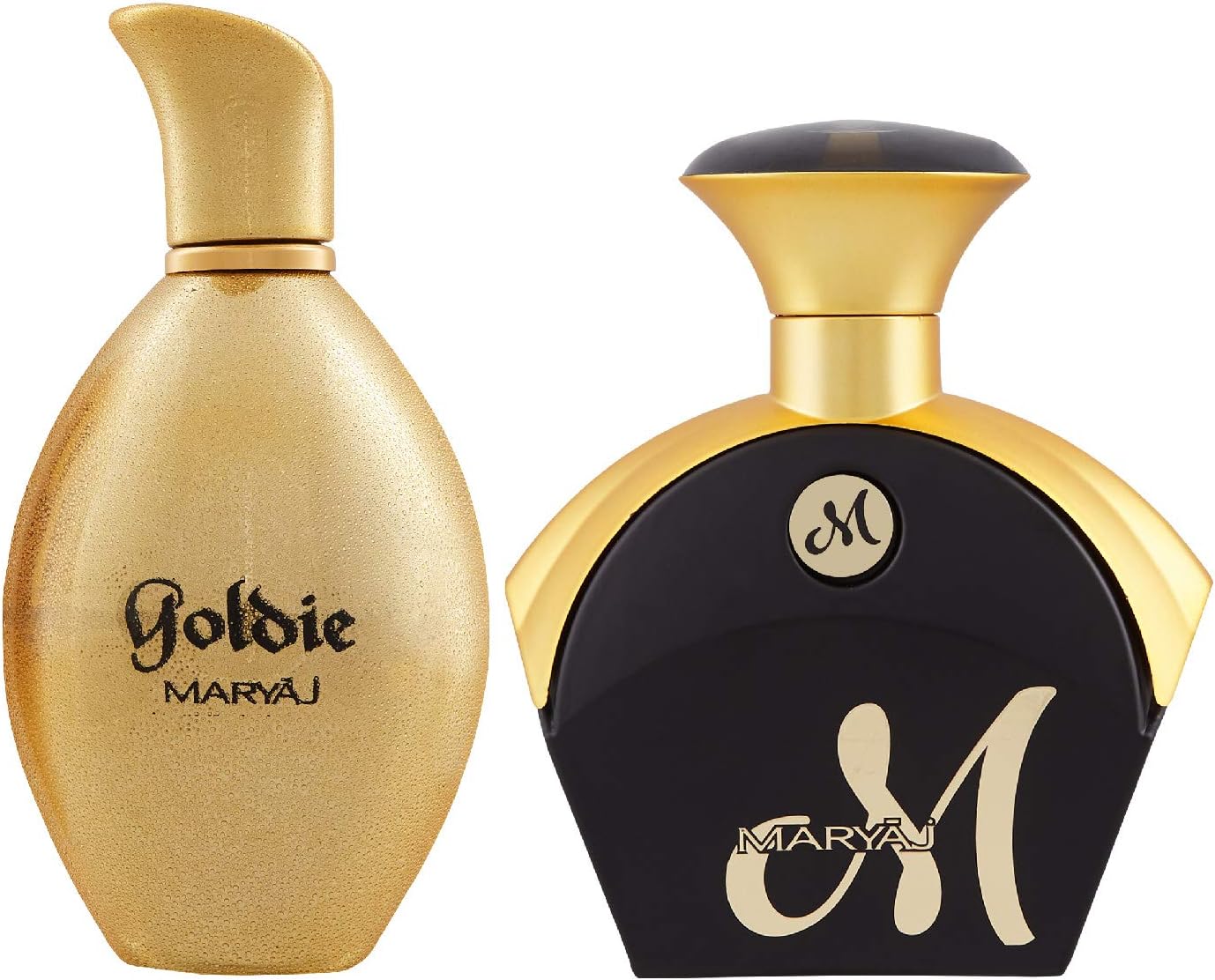 Maryaj Goldie Eau De Parfum Fruity Floral Perfume 100ml for Women and Maryaj M for Her Eau De Parfum Fruity Floral Perfume 90ml for Women