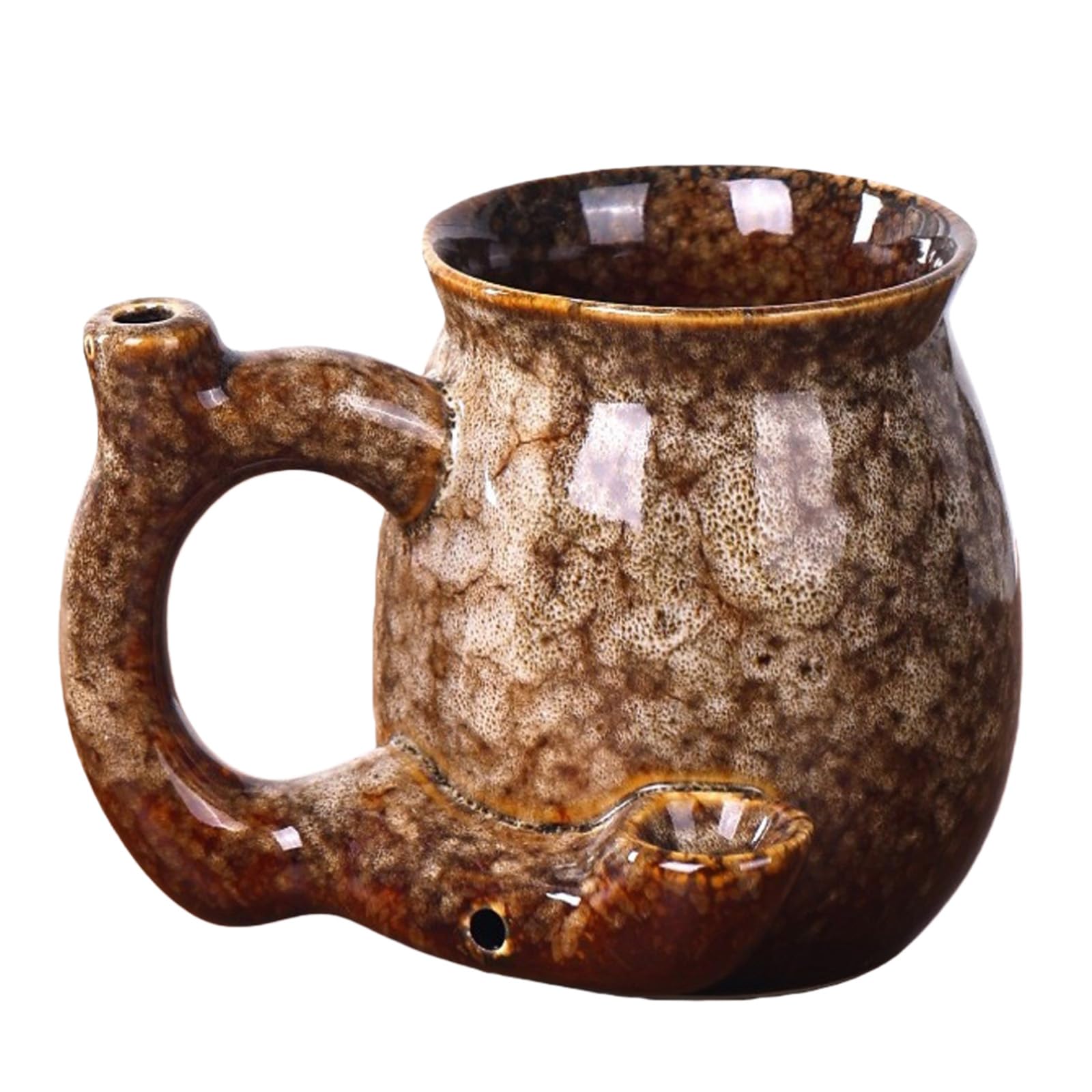 Tsophreniq Glaze Ceramic Coffee Pots Mug Milk Cup Creative Novelty Water Cups Homes Kitchen Container for Comfortable Drinking Homes Kitchen Container
