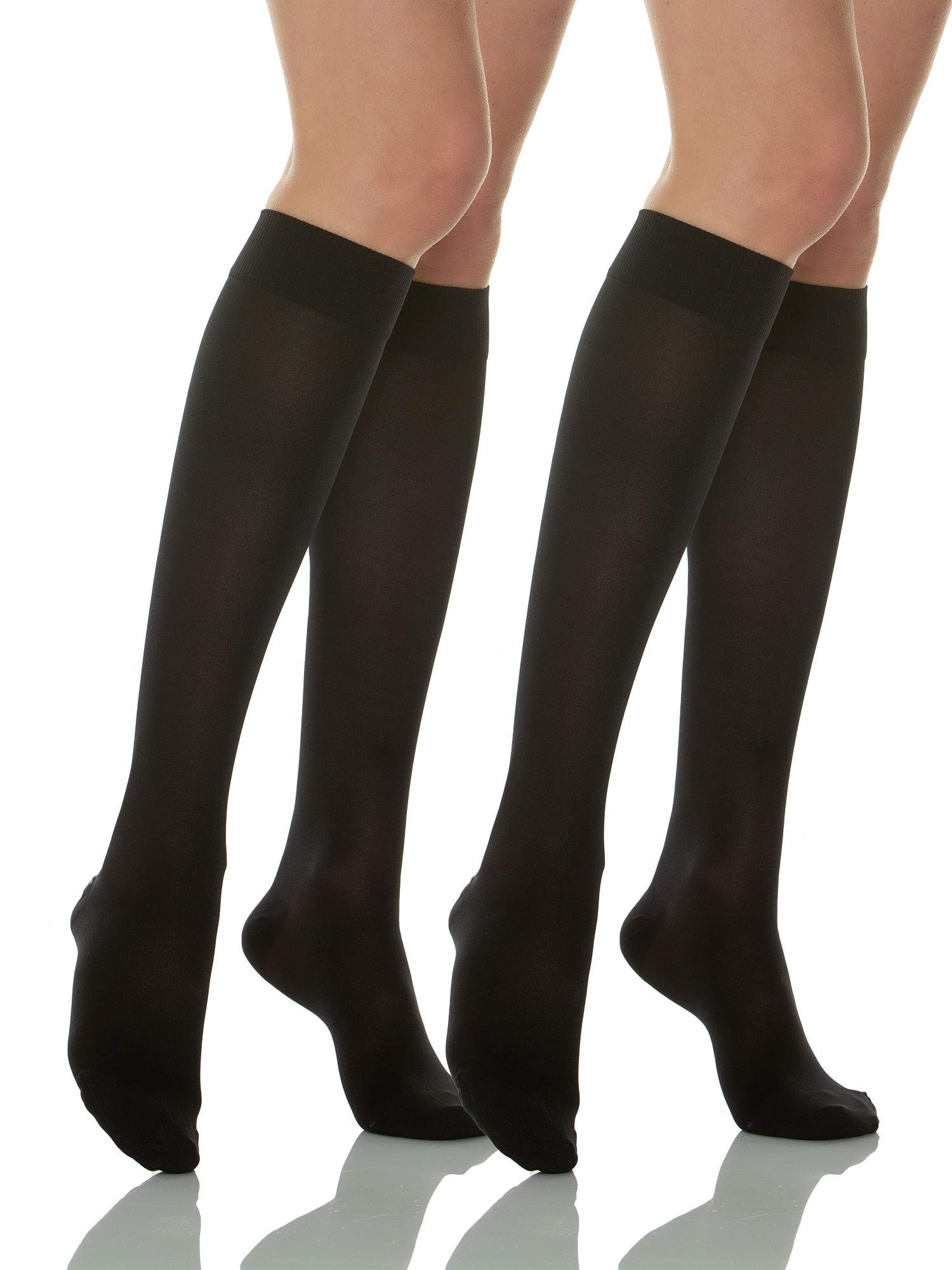Relaxsan Basic 950 Kompressionskniestrümpfe Damen 22-27 mmHg, Kompressionsstrümpfe 280 Den