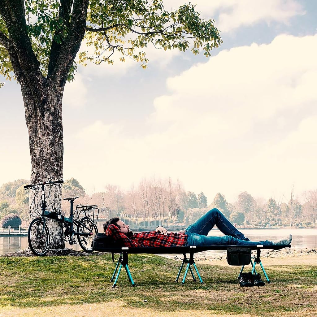 Amazon.co.jp: Naturehike 折り畳み式アルミベッド 軽量版耐荷重 150kg