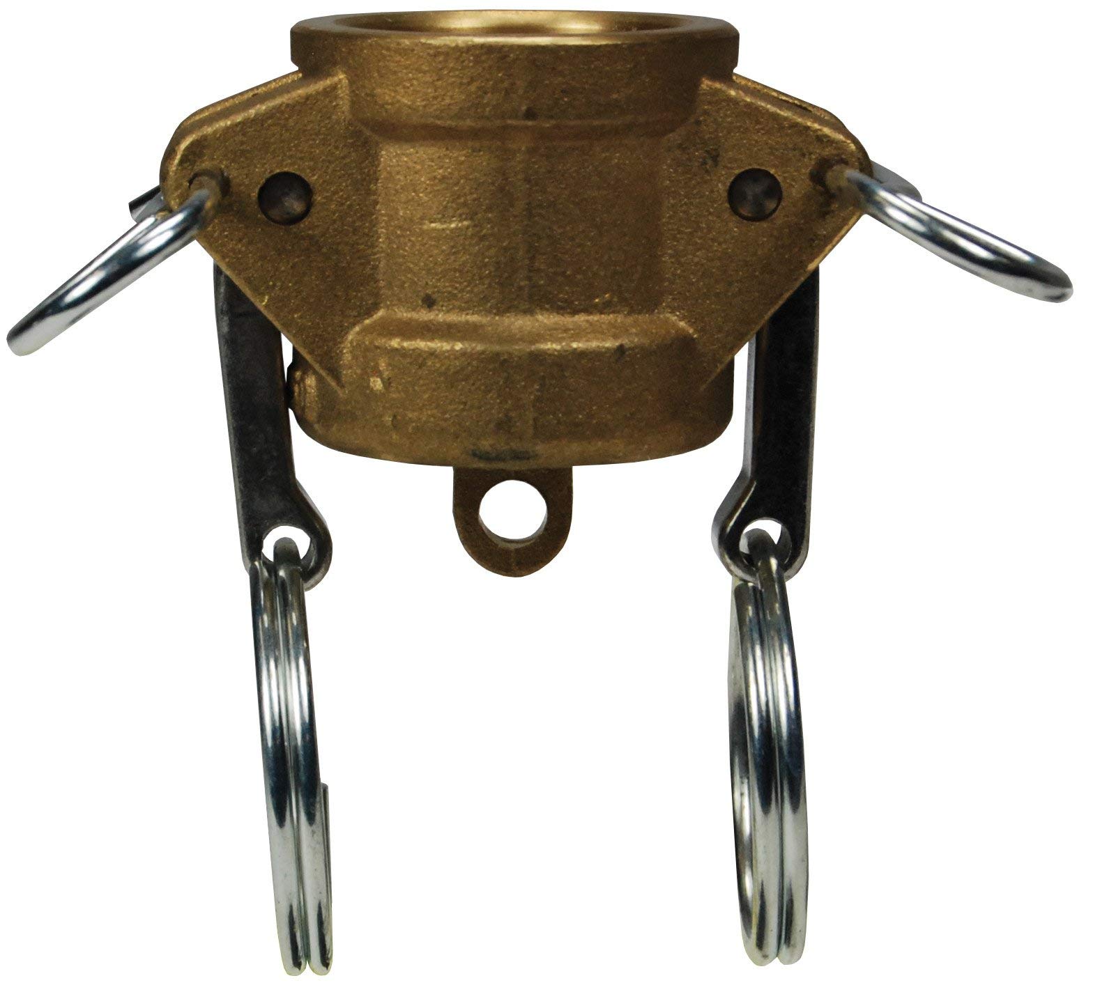 Bouchon anti-poussière Dixon en laiton fileté de 3/10,2 cm G75-dc-br