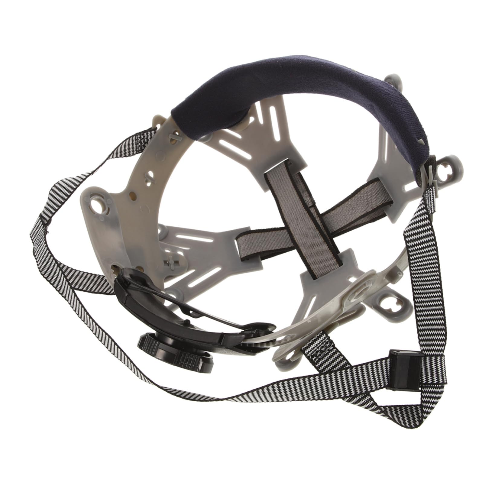 Gadpiparty Helmfutter Konstruktion Hutfutter Aufhängung für Sicherheitshut hart Helm, Kinnriemen, Schutzhelm Schutzhelmeinlage zum Austausch Helmaufhängung Stoff Grey