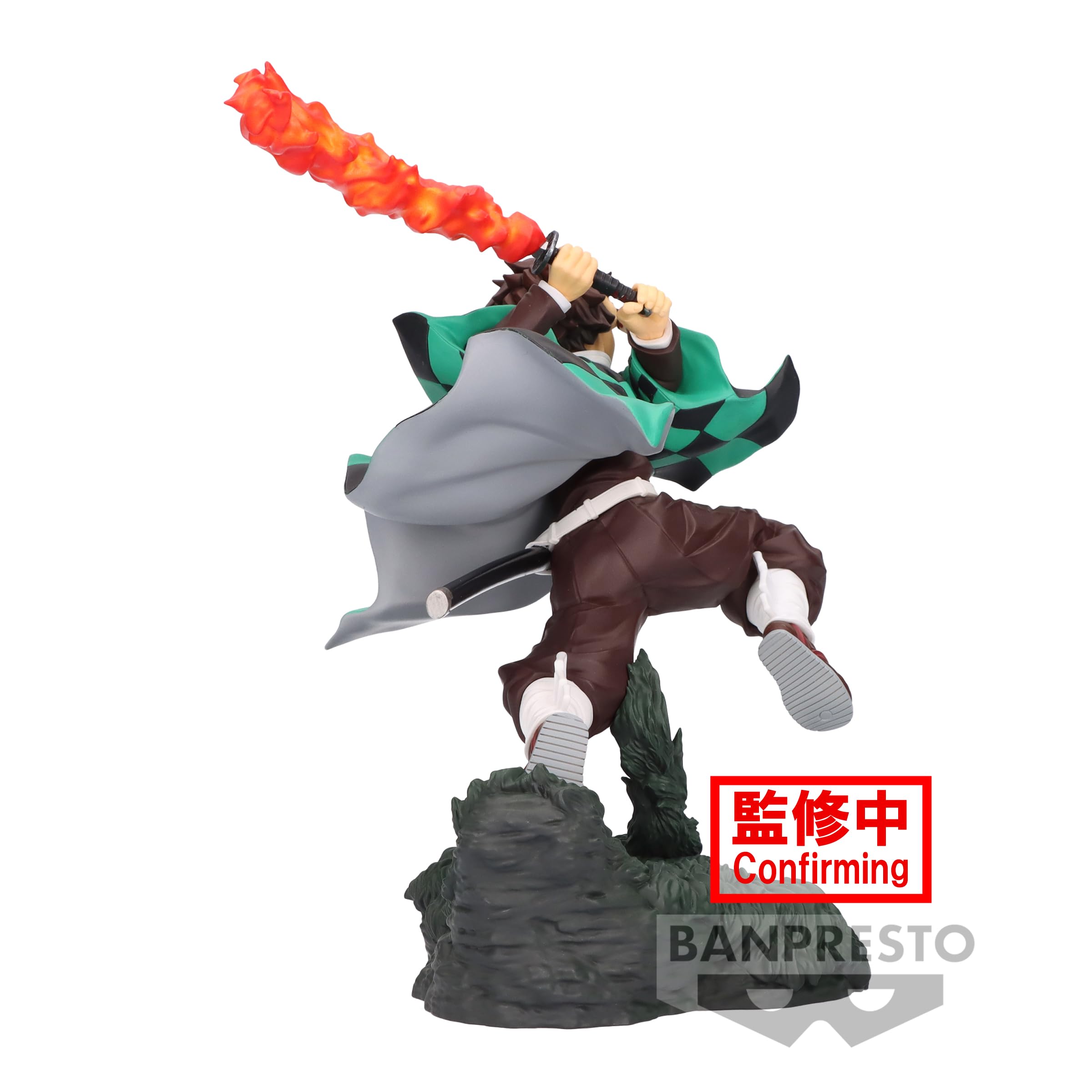 Banpresto Tanjiro Kamado Demon Slayer: Kimetsu No Yaiba - Combination Battle 9 cm, Multicolore, BP89195P