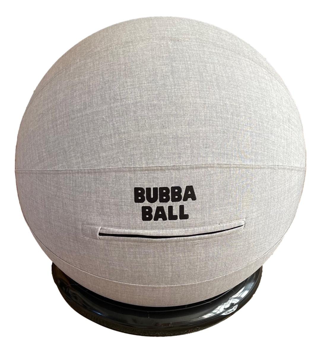 Bubba Ball - Sitting Ball Chair for Office, Home, and Dorm, Lightweight Self-Standing Ergonomic Posture Activating Exercise Ball Solution & Cover, Classroom & Yoga