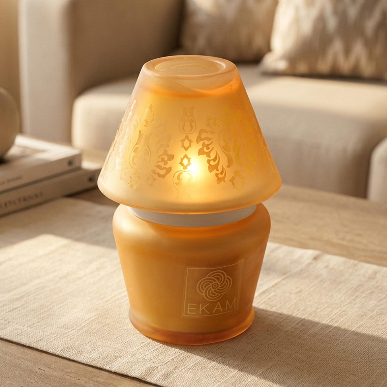 EKAM Rose Luxury Candle - 22 Hour Burn, FREE SHIPPING -14