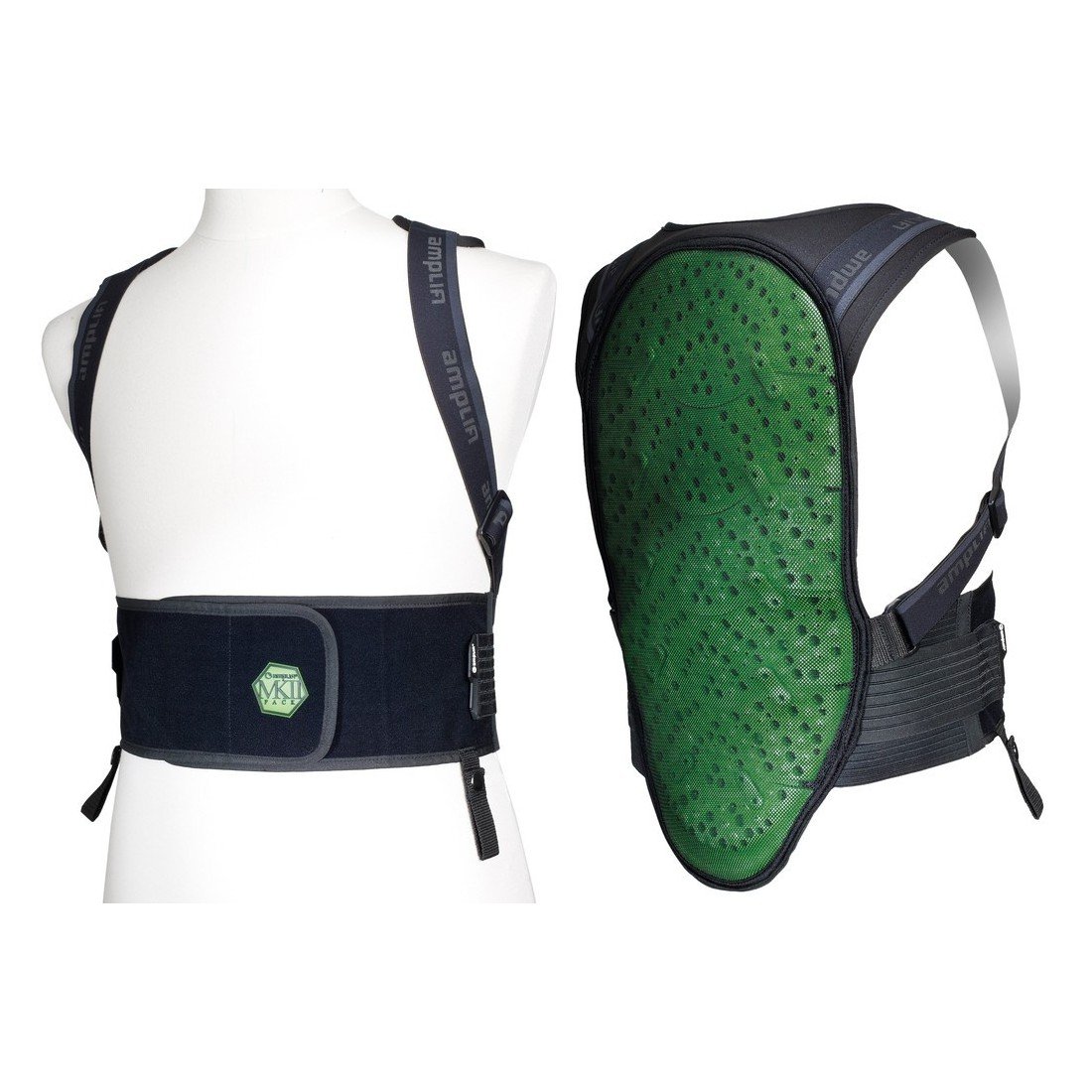 Amplifi Ochraniacz pleców MK II Pack, czarny, XS/S, 740005