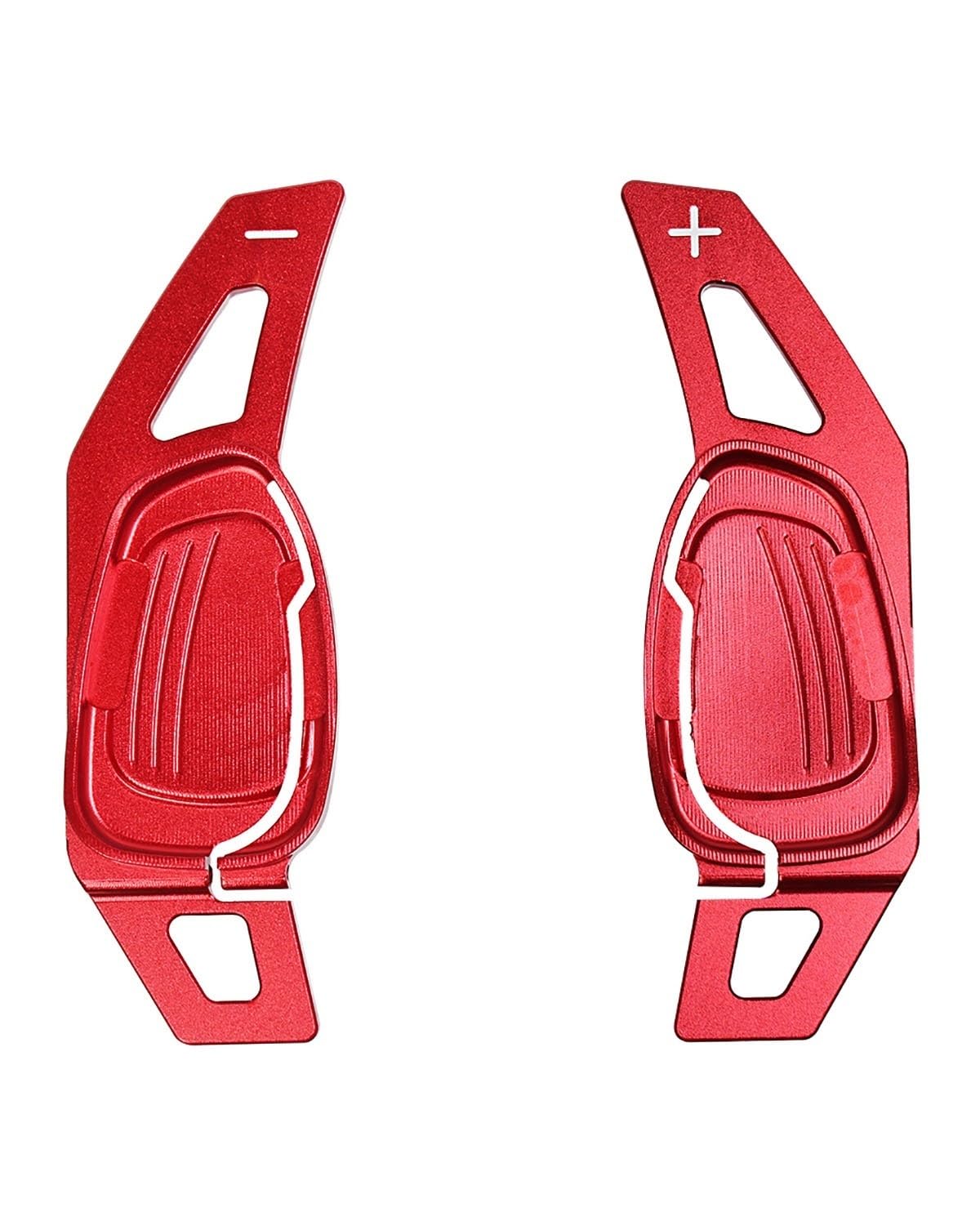 X psblty Car Shift Paddle for A5 S3 S5 S6 SQ5 RS3 RS6 RS7 Car Steering Wheel Shift Paddle Gear Extention Shifter Paddles Auto Steering Wheel Shifter Paddles(Red)