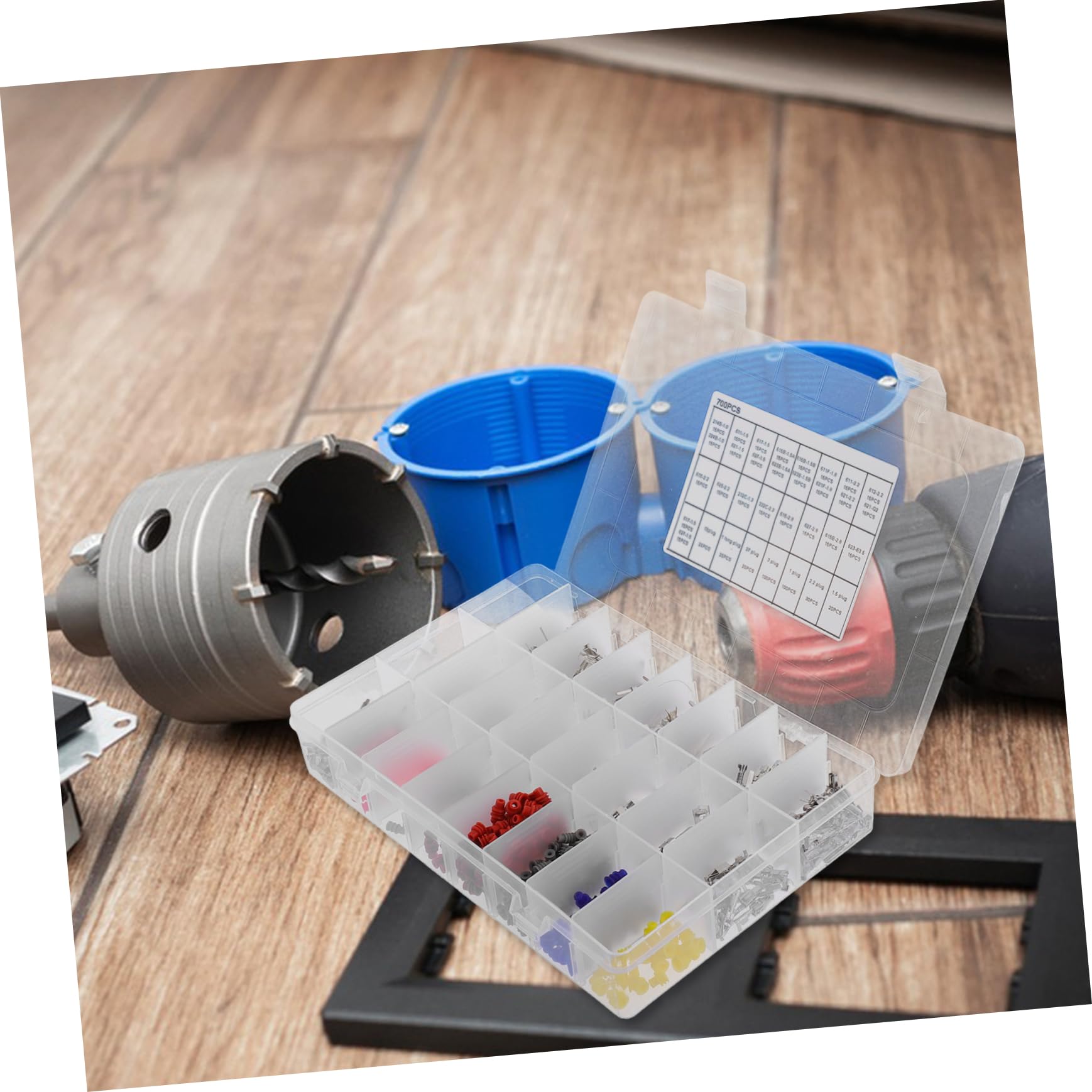 Kit de Terminales de Crimpado para Conectores Automotrices 700 Piezas