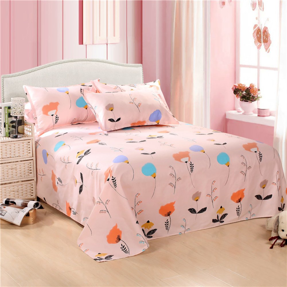 Lits jumeaux habillés de coton rembourré 270x230cm style cocooning