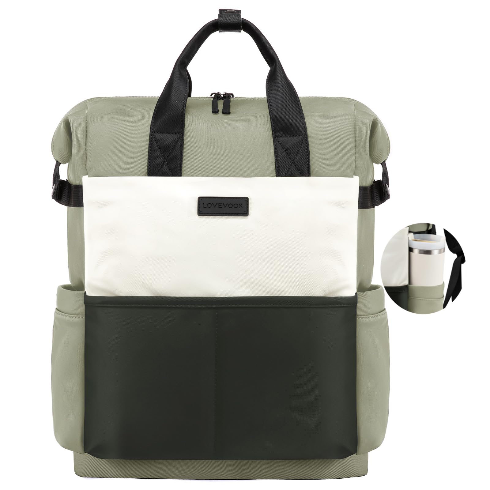 LOVEVOOK Laptop Backpack for Women 15 6 Inch Work Travel Backpack Purse for School College Bookbag for Teen