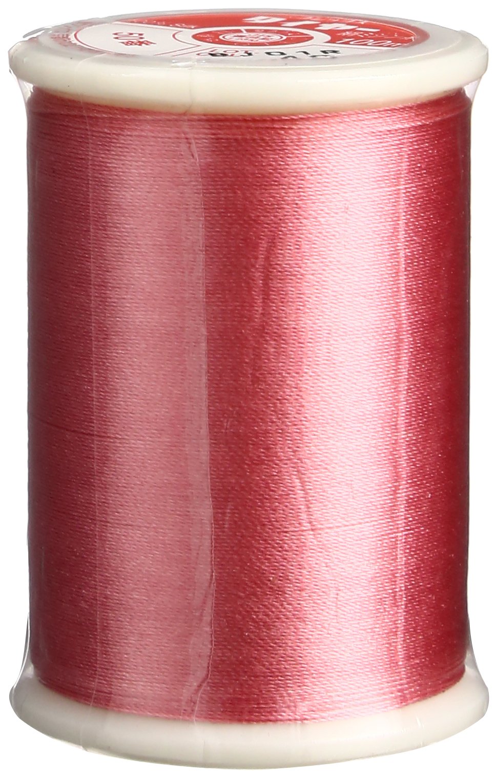 Superior Threads Tire Silk #50 3-Ply 50-Weight High Sheen Silk Embroidery Quilting Sewing Thread - 109 Yard Spool (#048 French Coral)