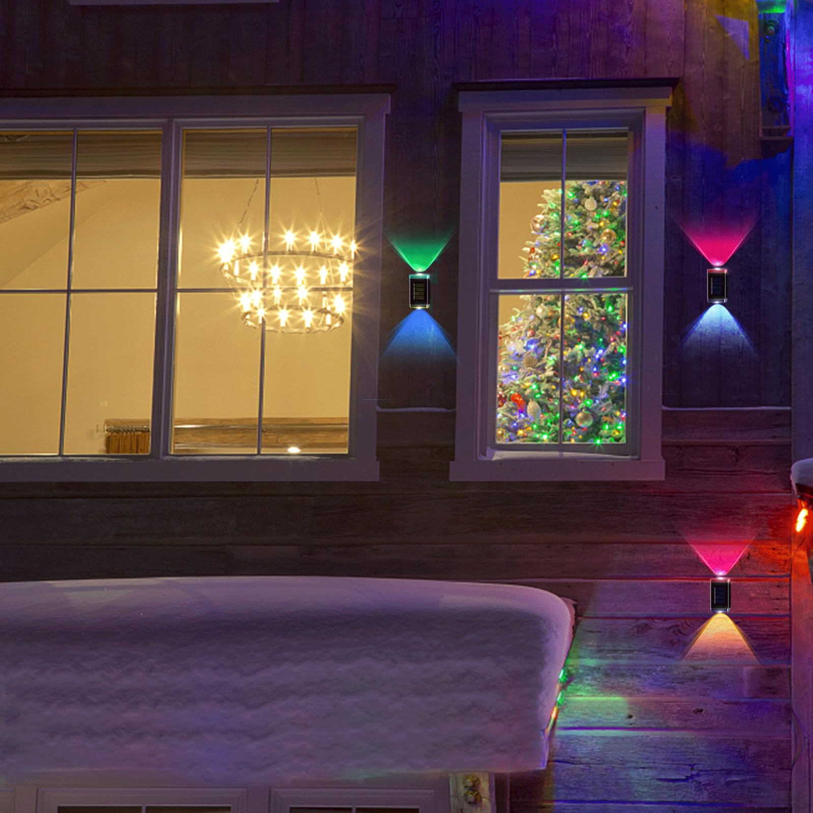 Snapklik.com : KEJ Christmas Fence Decorations Outdoor Waterproof ...