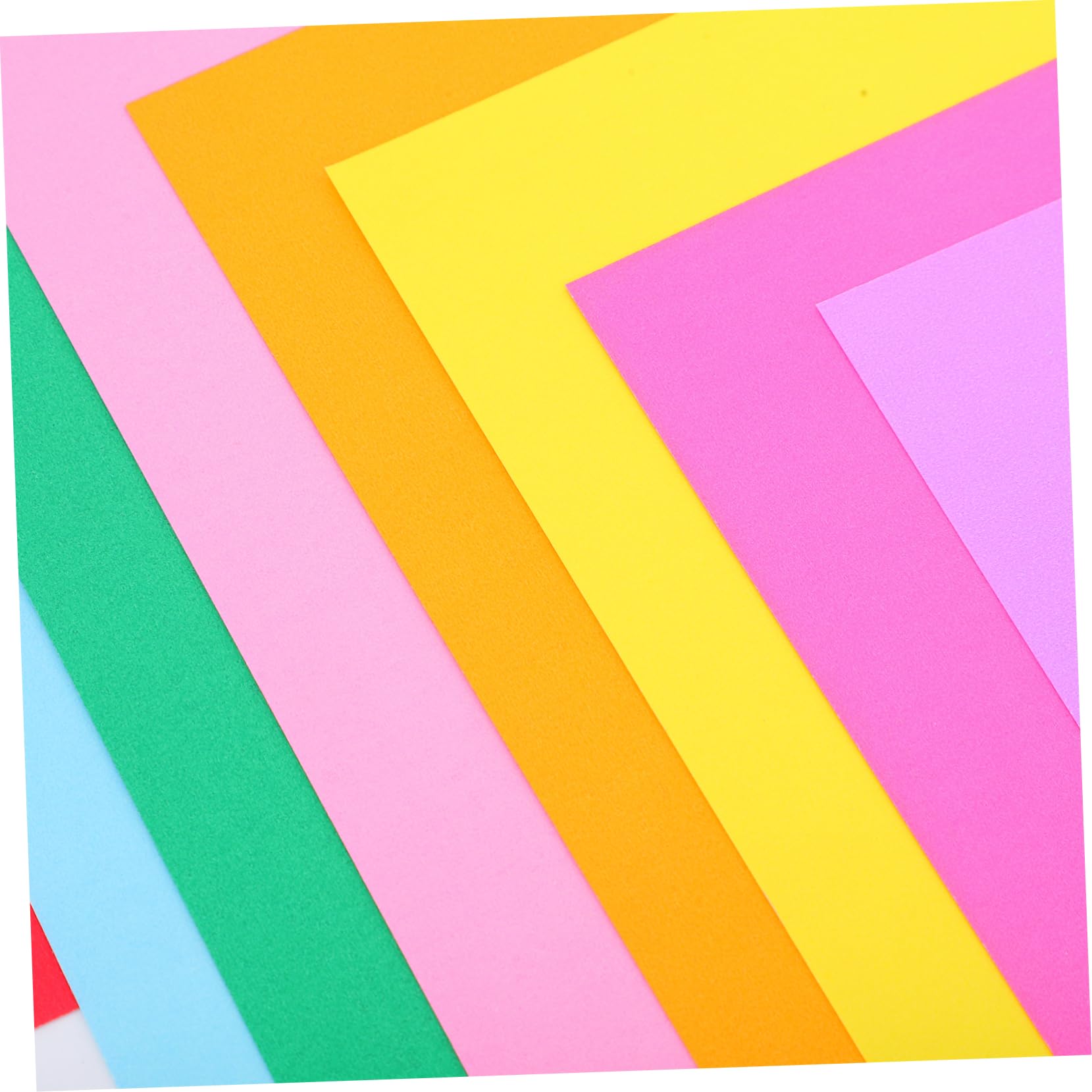 STOBOK 250stücke Karton Papier Farbiges Origamipapier Scrapbook-karton Bastelpapier Bunte Kartonbögen Tonpapierbögen Doppelseitiges Bastelpapier Origamipapierbögen Papier zum Basteln