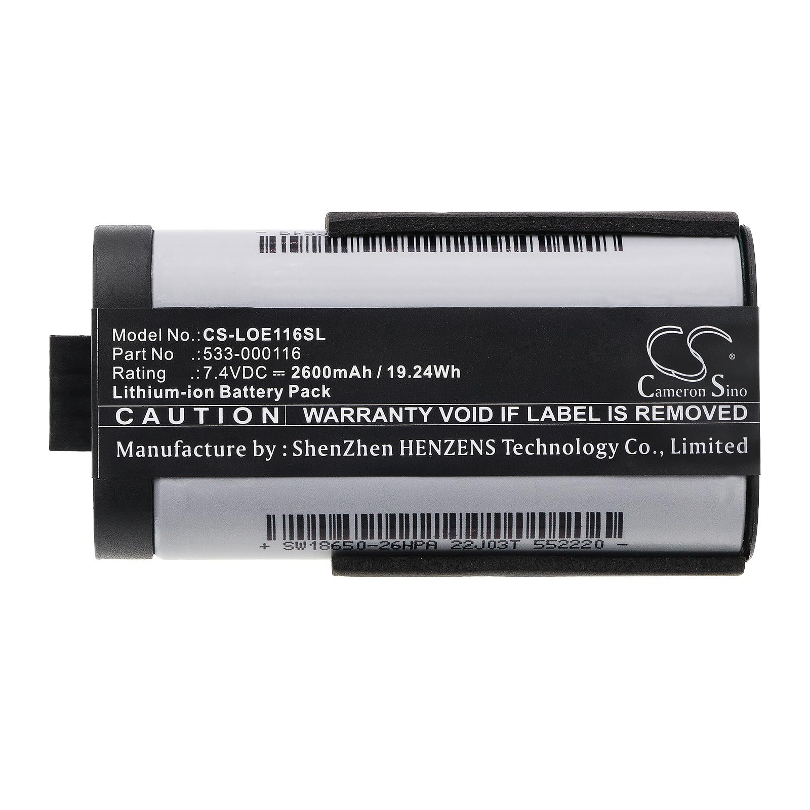 Inova UR611 Flashlight Battery FLB-LIN-7 (Li-Ion 3.7V 2100mAh) Battery - Replacement For Inova Flashlight Battery