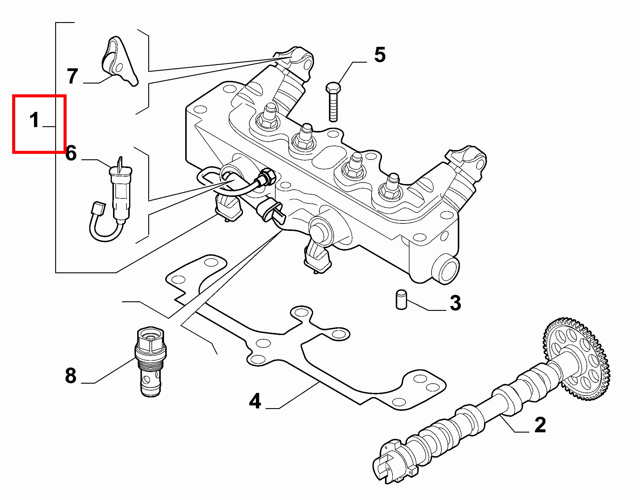ATTUATORE VALVOLE MODULO COMPATIBILE CON : FI 500 PANDA 500L ALFA MITO 0,9 TWINAIR 0046342136 AGM PARTS