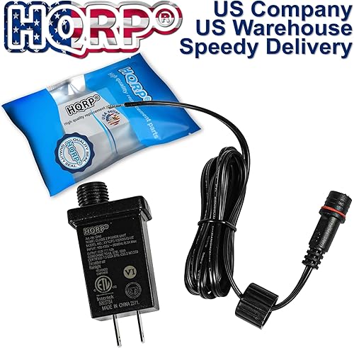 Miniatura 4 de HQRP Fuente de alimentación de clase 2 de 12 V, 1 A, 12 W, con cable de extensión, IP44, impermeable, de bajo voltaje, transformador LED de repuesto