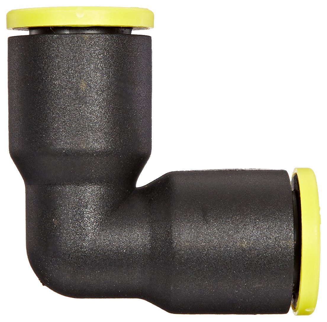 Legris 3102 12 00 Nylon Push-to-Connect Fitting, 90 Degree Union Elbow, 12 mm Tube OD
