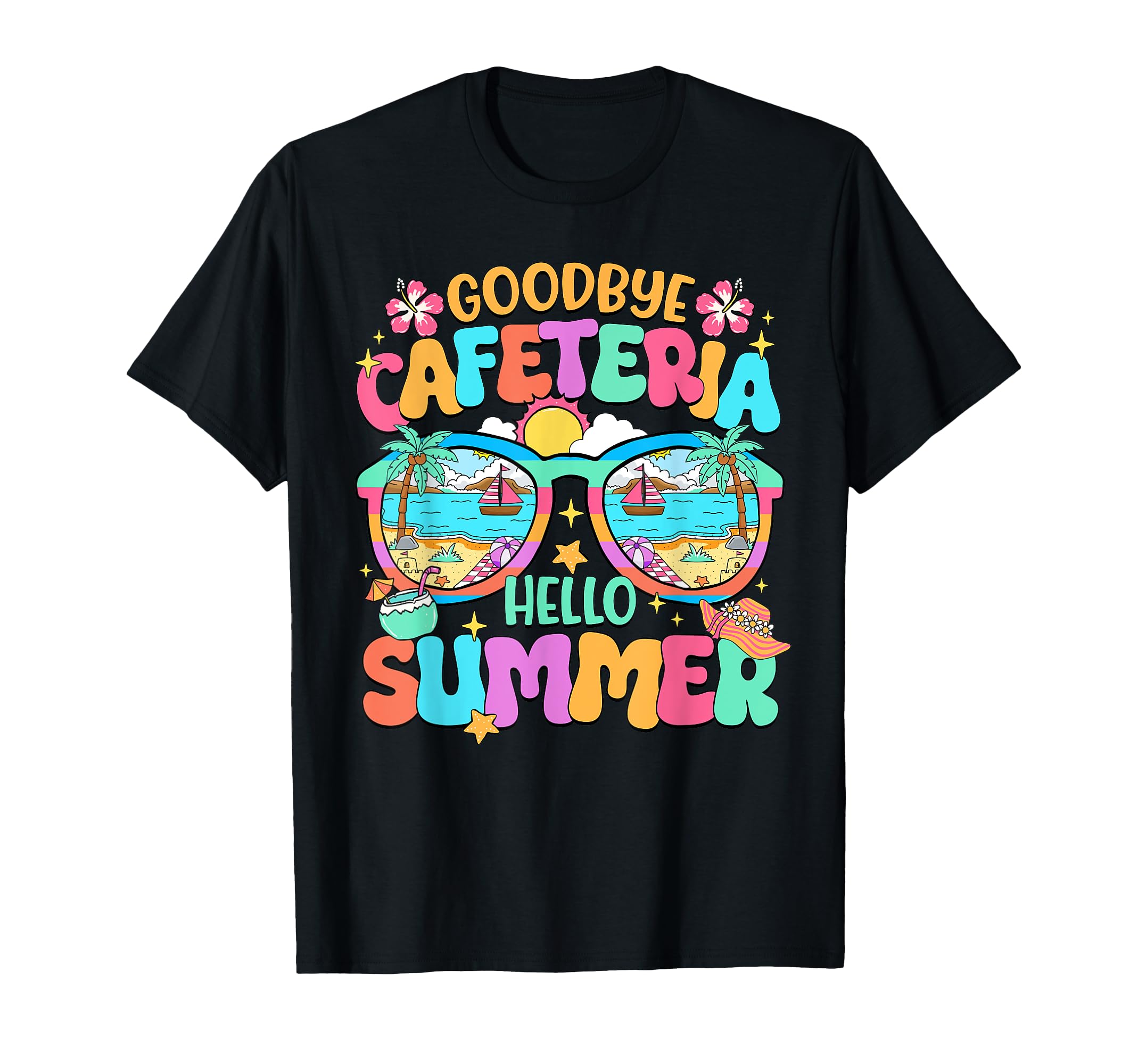 Photo 1 of XXL- Goodbye Cafeteria Hello Summer Lunch Lady End Of School Year T-Shirt