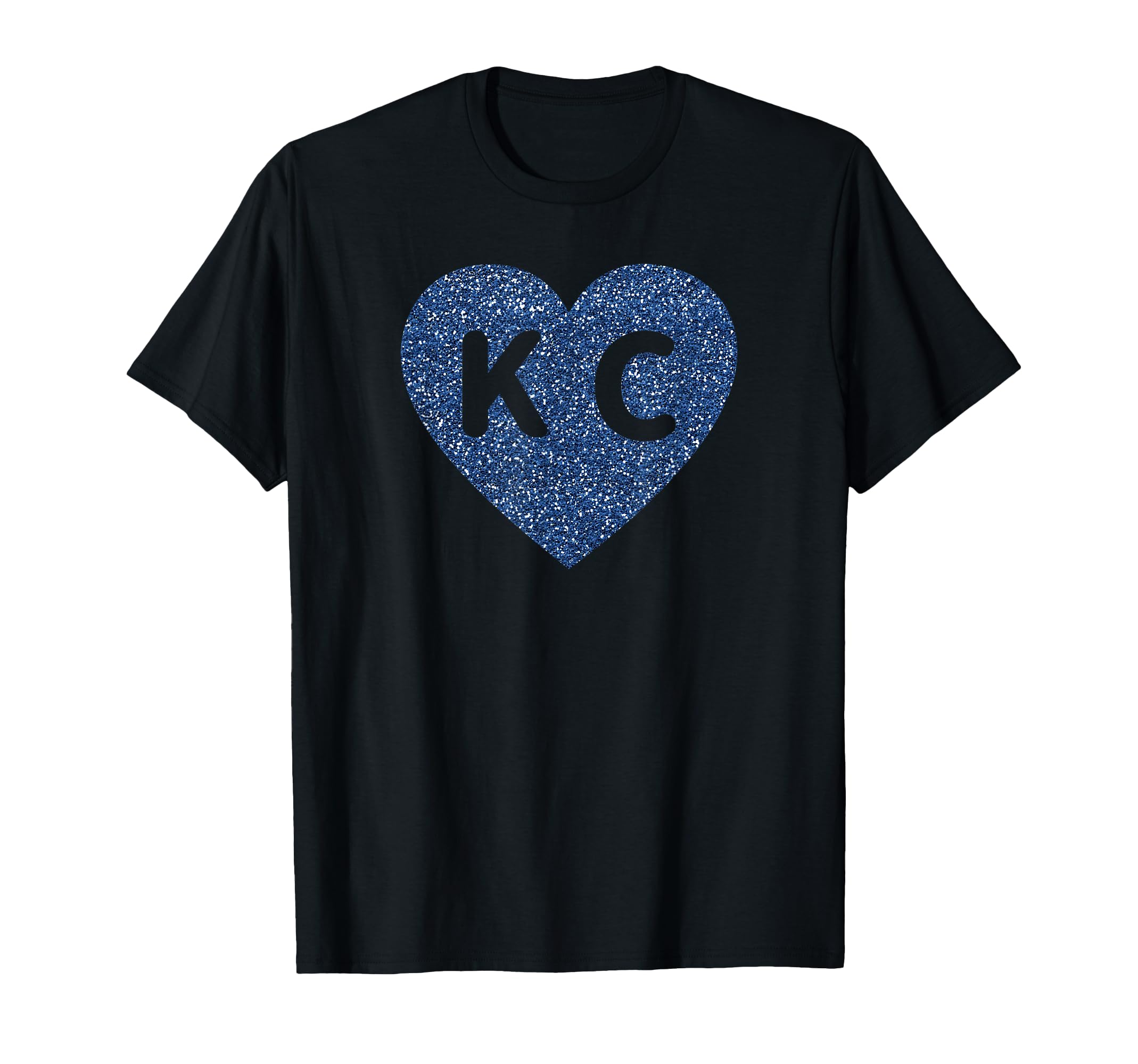 Cool Love Kansas City KC Heart Print T-Shirt