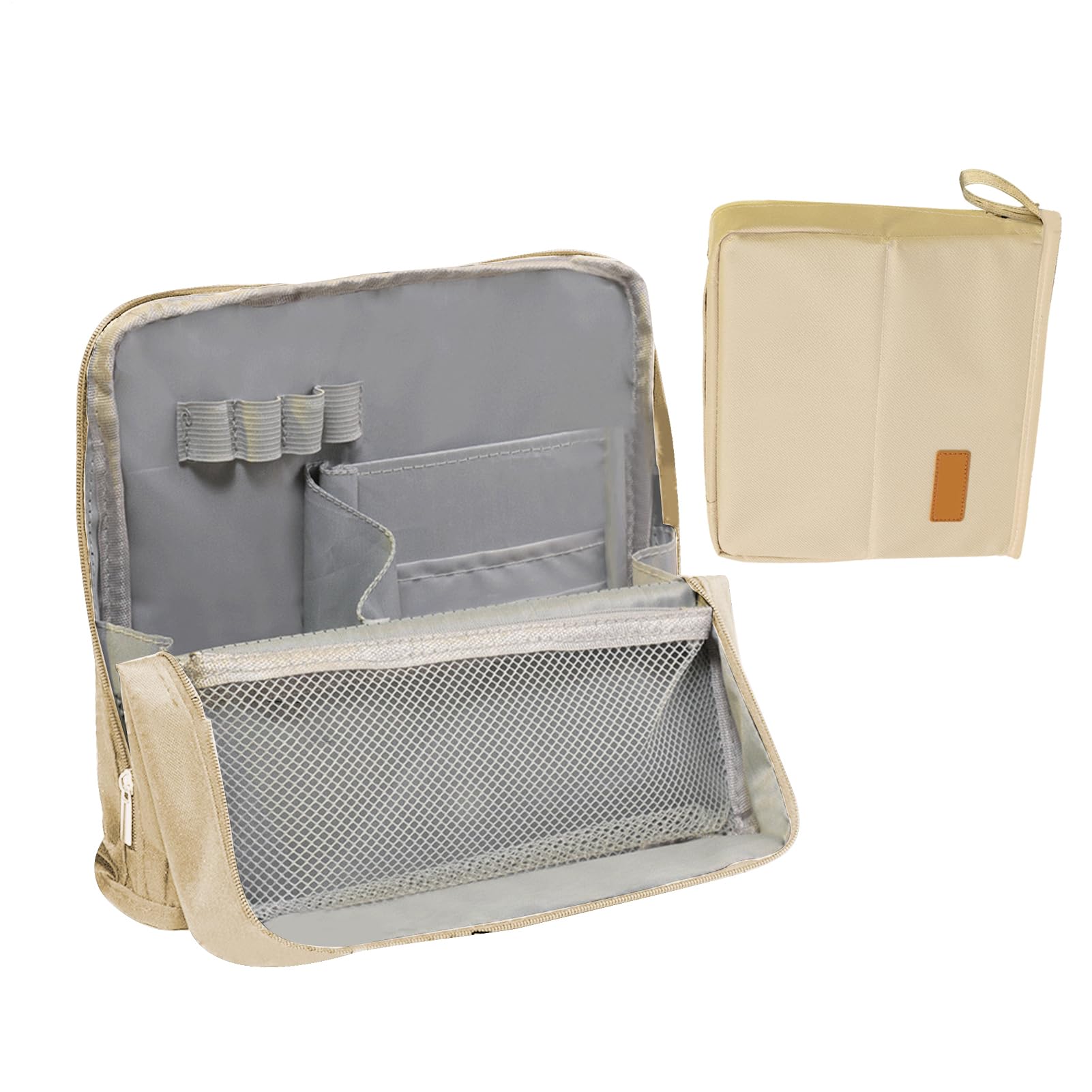 Astuccio portamatite con scomparti multipli Borsa portatrucchi, organizer, | Grande borsa portapenne Adatto per Ufficio, Viaggi, Arte, Università, Fai da Te e Casa