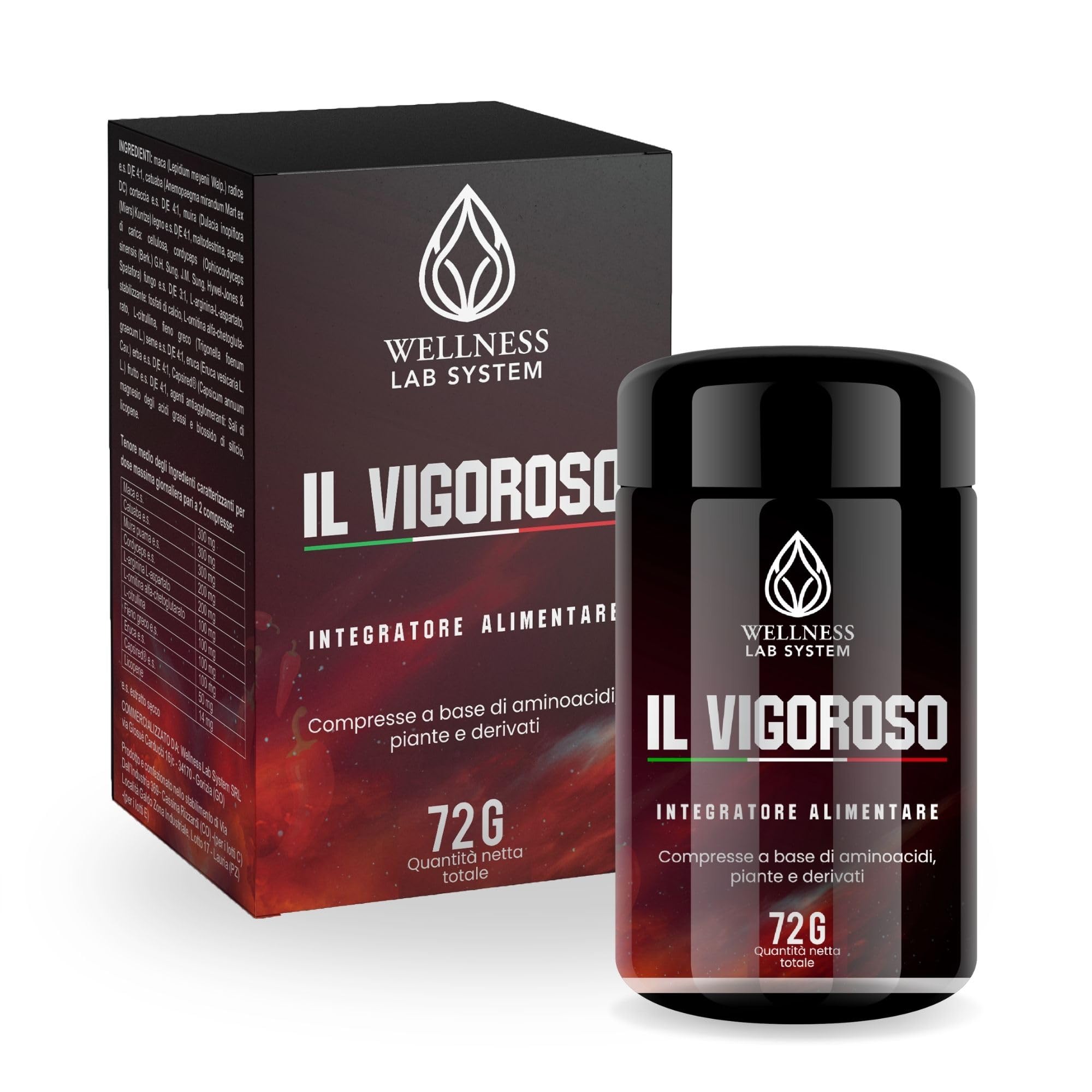 IL VIGOROSO® - Integratore Energia e Stanchezza Uomo | 60 Compresse (30 Giorni)
