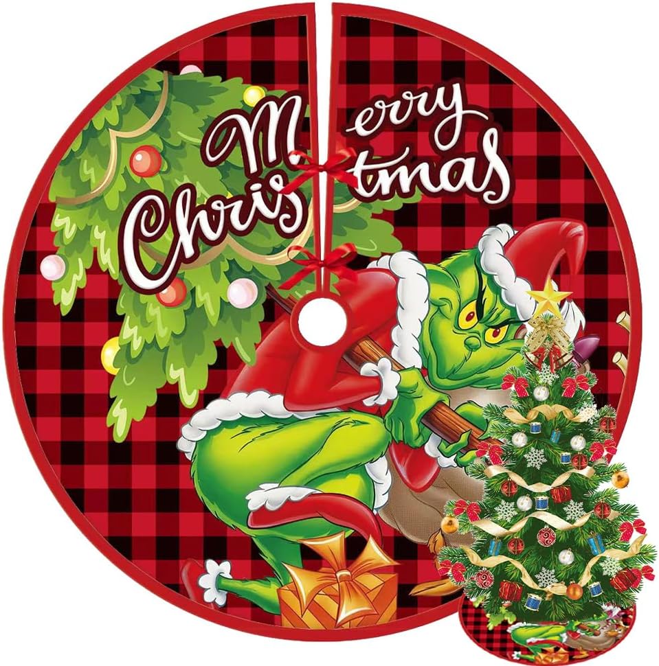 Plaid Tree Skirt Amazon 