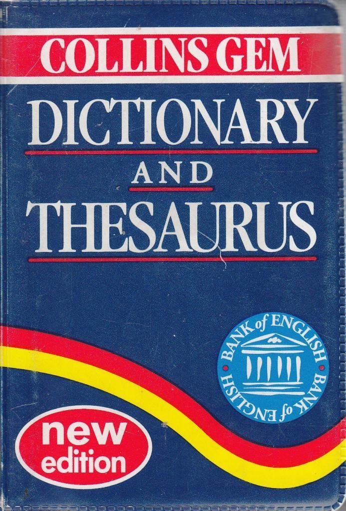 Collins Gem Dictionary and Thesaurus (Collins Gems) HarperCollins