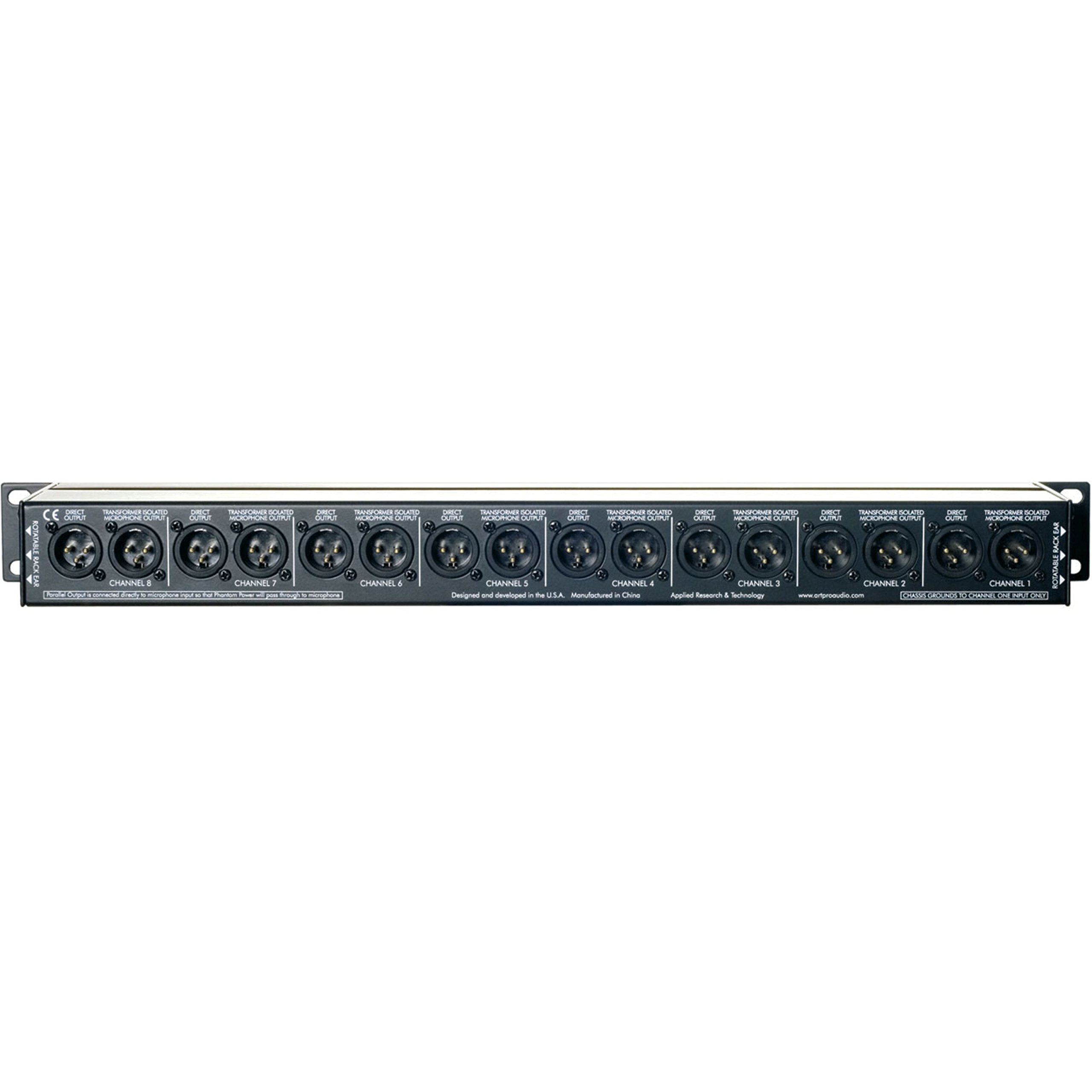 Amazon.com: ART S8 Eight Channel Mic Splitter : Musical Instruments