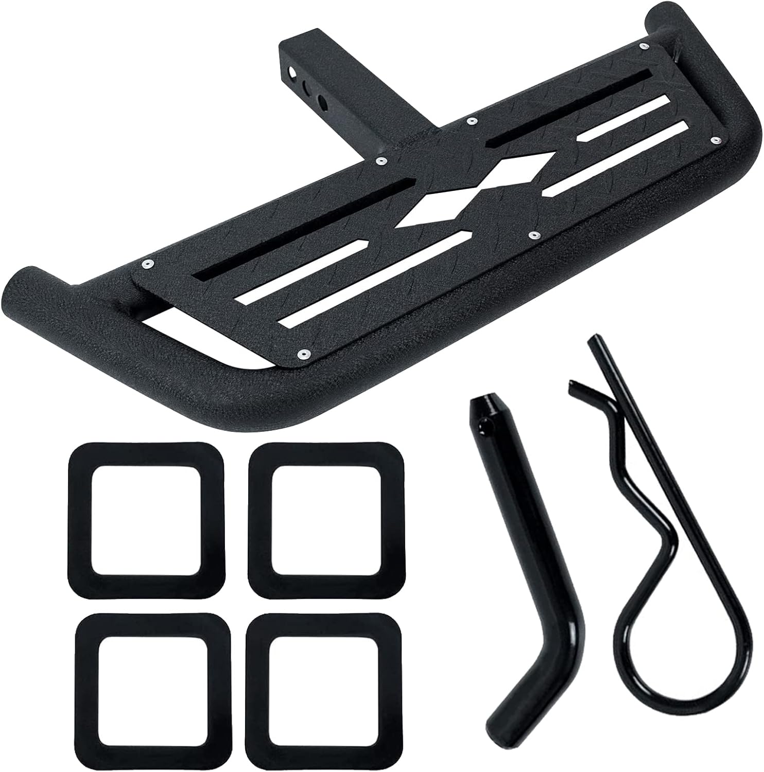 29 Inches Hitch Step Truck Tow Receiver, Bumper Guard Steps