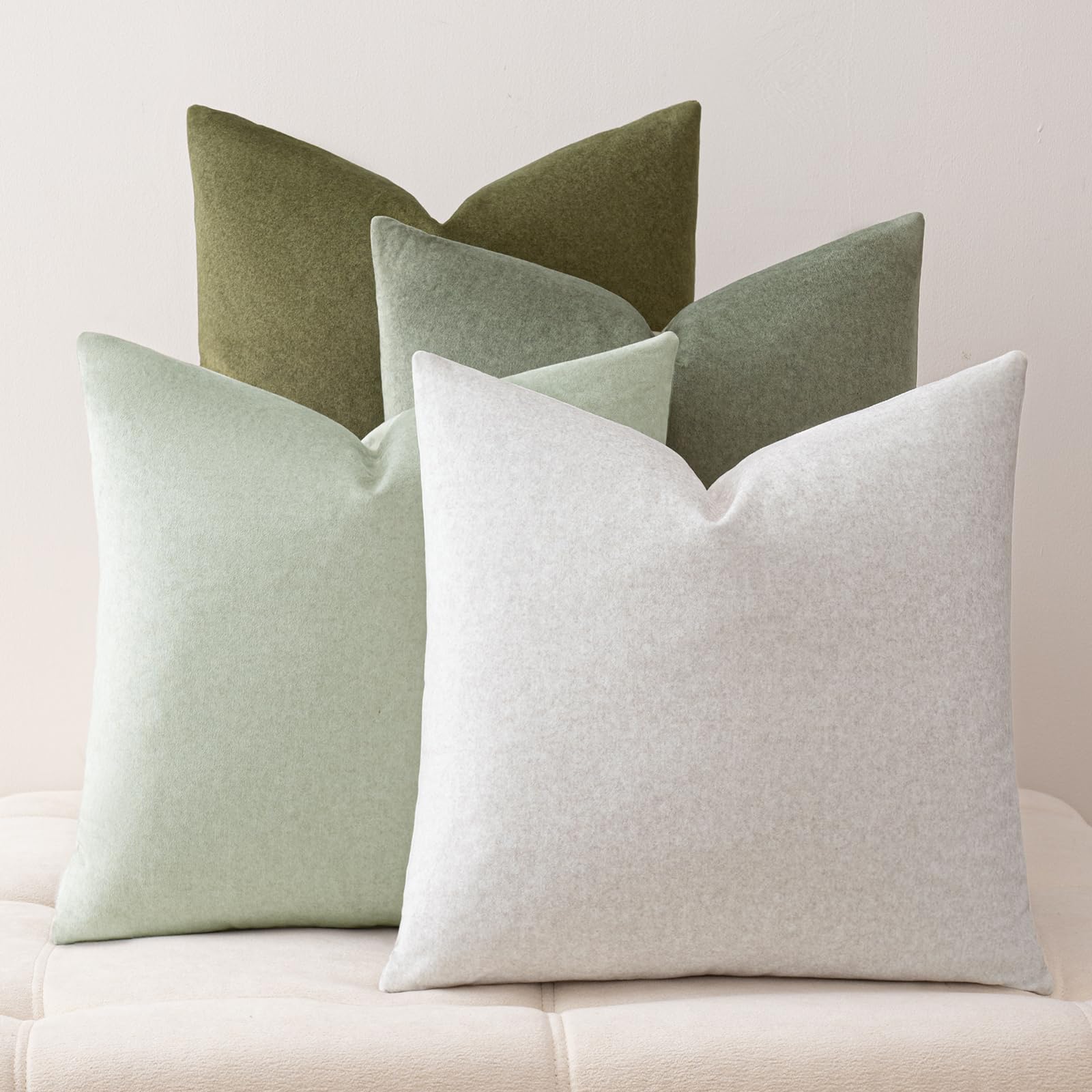 a moment Waterproof Throw Pillow Covers Forest Oasis