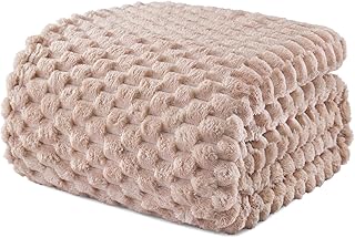 Exclusivo Mezcla Queen Size Fleece Blanket for Bed, 90x90 Inches Stylish...