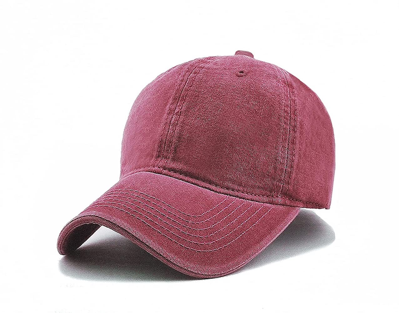 primebox adjustable soft cotton denim cap for men women baseball vintage washed distressed hats adjustable stylish cap regular fitted