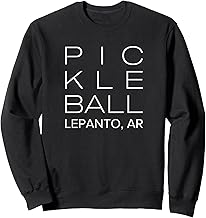 Block Print Pickleball Lepanto, AR Sweatshirt