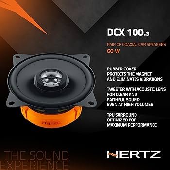 Coaxial 4 Polegadas, Hz, Dcx 100.3 071006, Alto Falantes | Amazon
