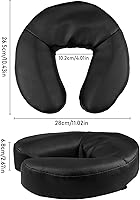 Vista 2 de Kalolary Cojín de masaje para mesas de masaje, reposacabezas universal de media luna, reposacabezas para cuello, almohada para sillas de masaje