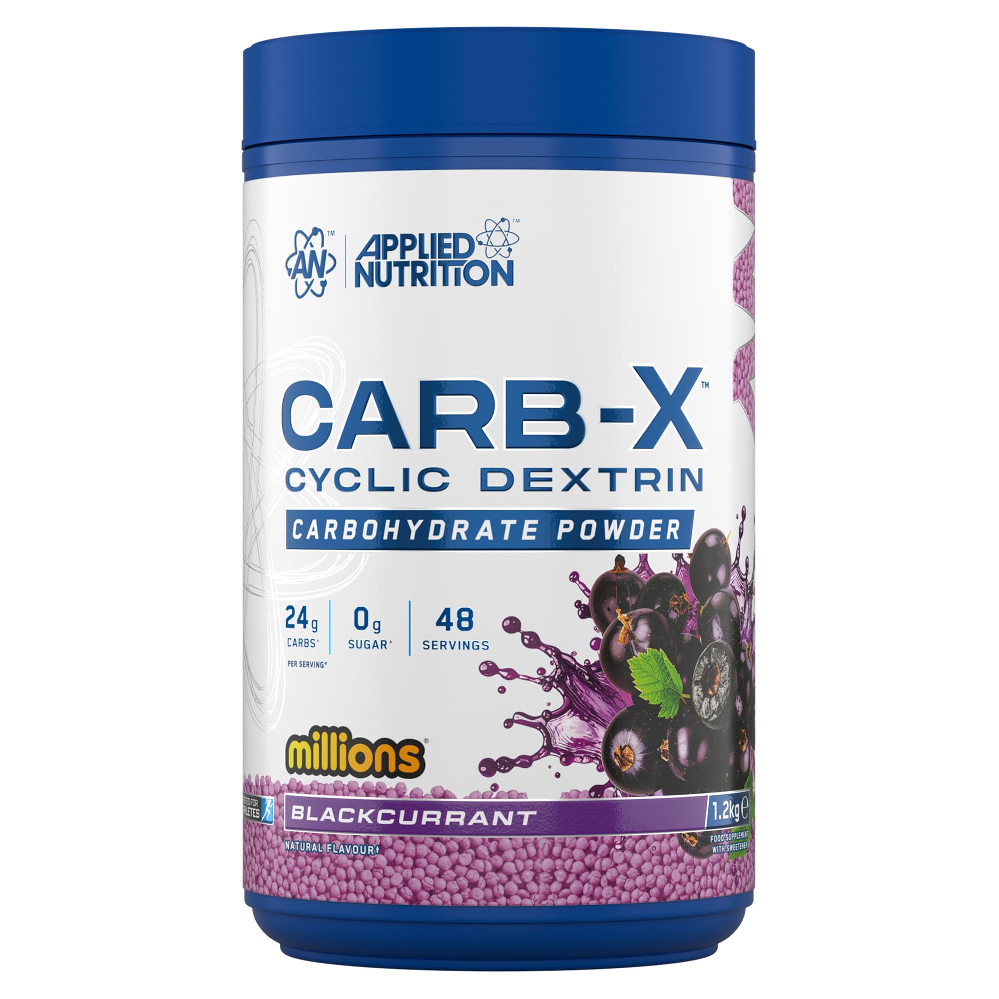 Applied Nutrition Carb-X Cyclic Dextrin, Cassis, 1,2kg, 48 Portions