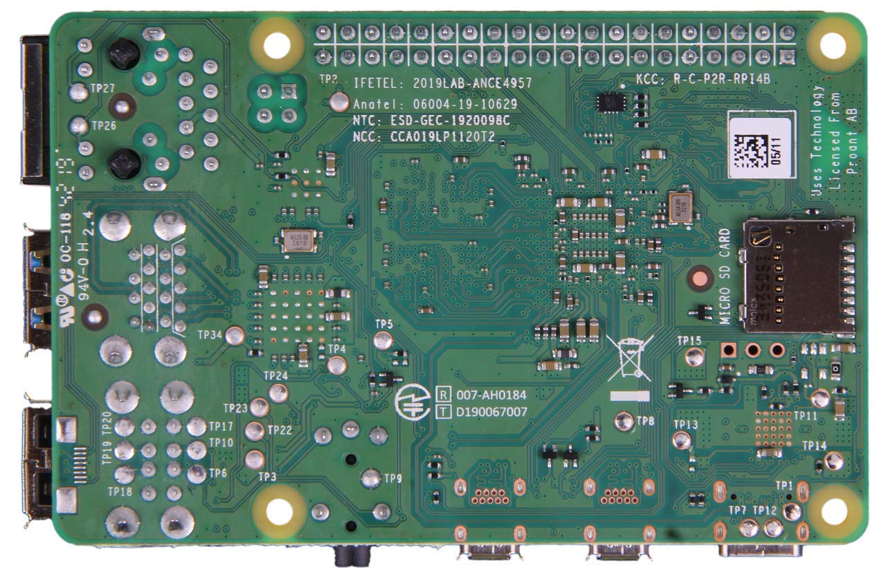 Raspberry Pi 4 コンピューターモデルB