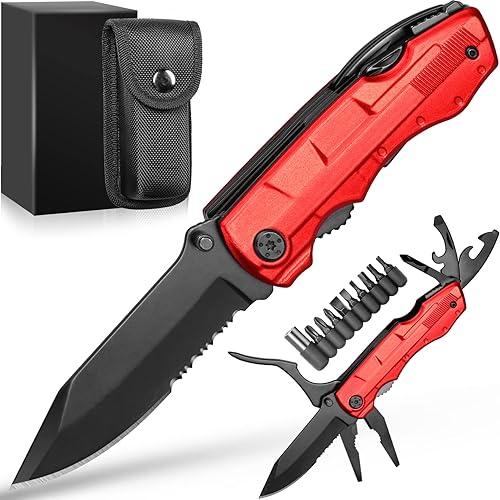 Regalos para hombres, papá, novio, cuchillo plegable de bolsillo, regalos de aniversario, cumpleaños, día de San Valentín, día del padre, regalos de