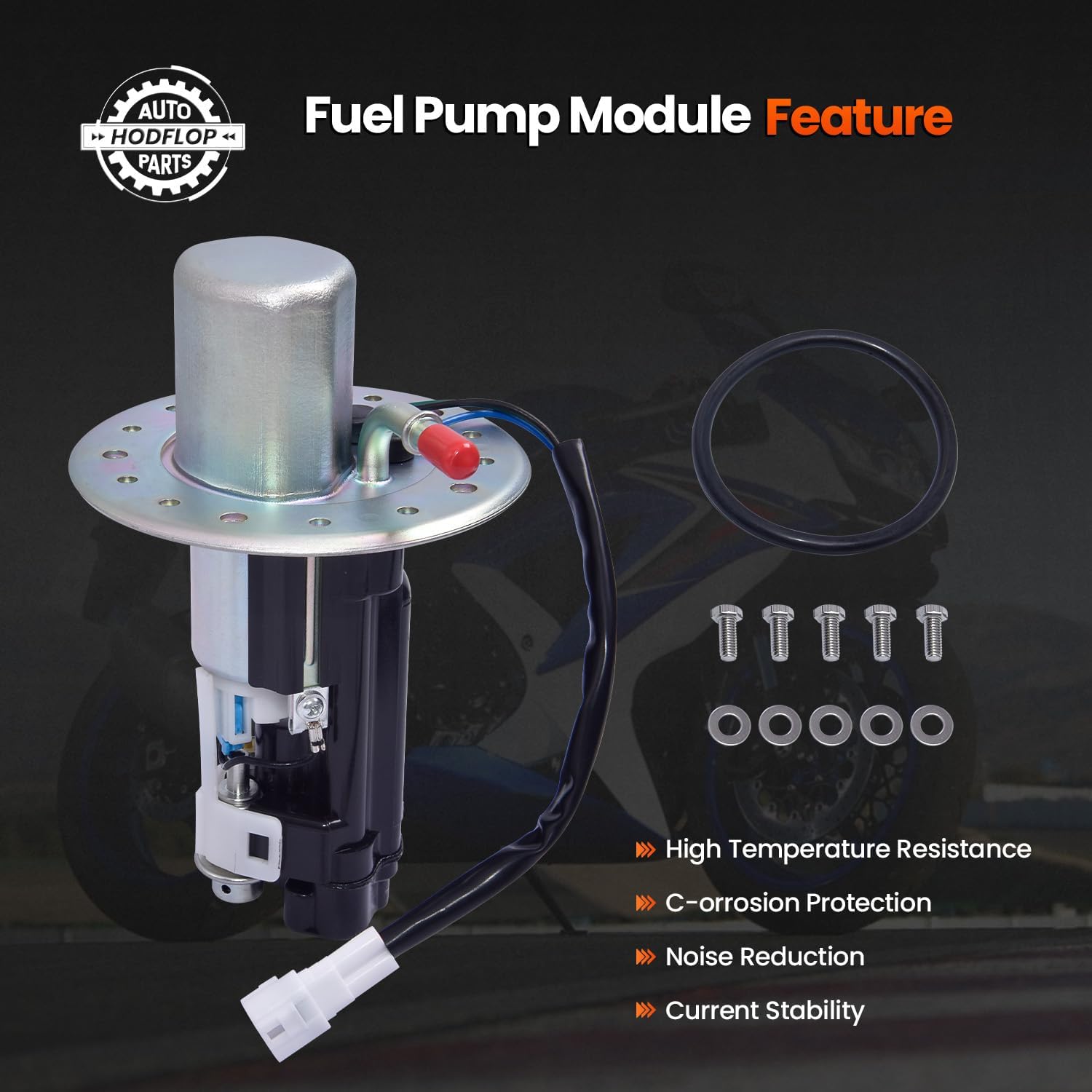 15100-29G00 Fuel Pump Module Assembly Compatible with Suzuki GSXR-600 GSXR-750 2004-2005 Replace# 1510029G00 GSXR600 GSXR750 - Image 7