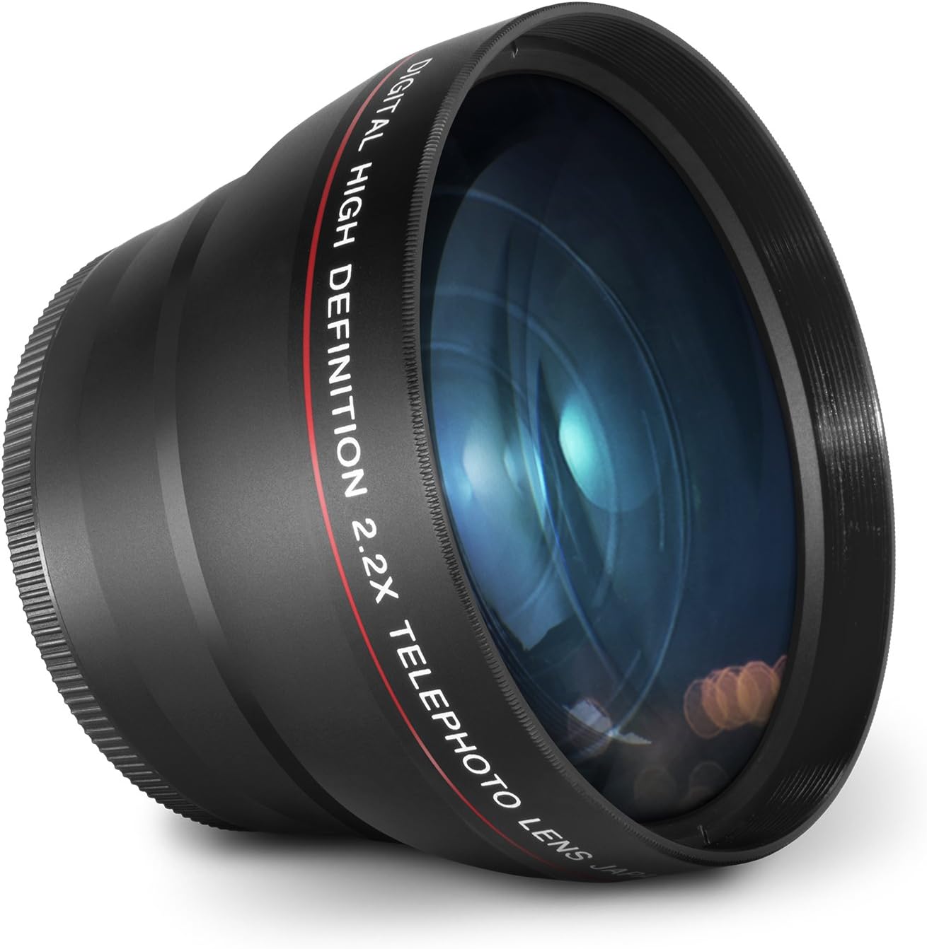 52MM 2.2X Altura Professional Telephoto Lens for Nikon D5300 D5200 D5100 D3300 D3200 D3100 D3000 DSLR Cameras DSLR Cameras + MagicFiber Microfiber Lens Cleaning Cloth