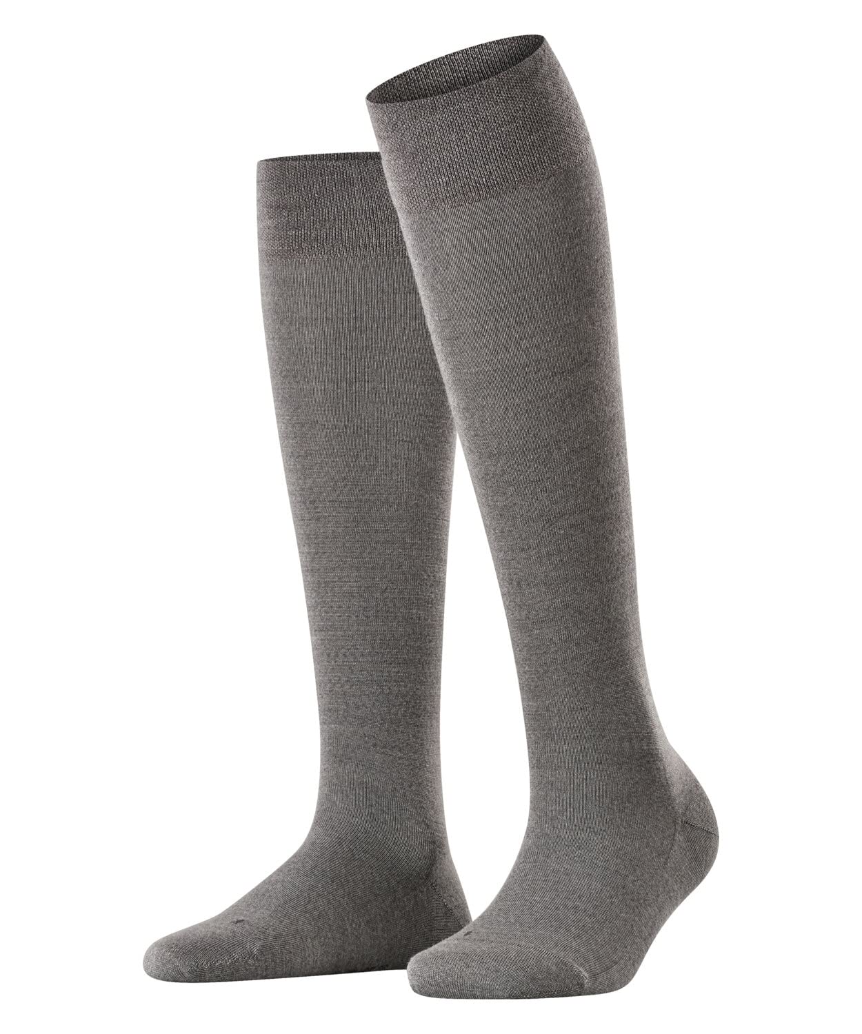 FALKE Men's Tiago Cotton Knee High Dress Socks, 1 Pair