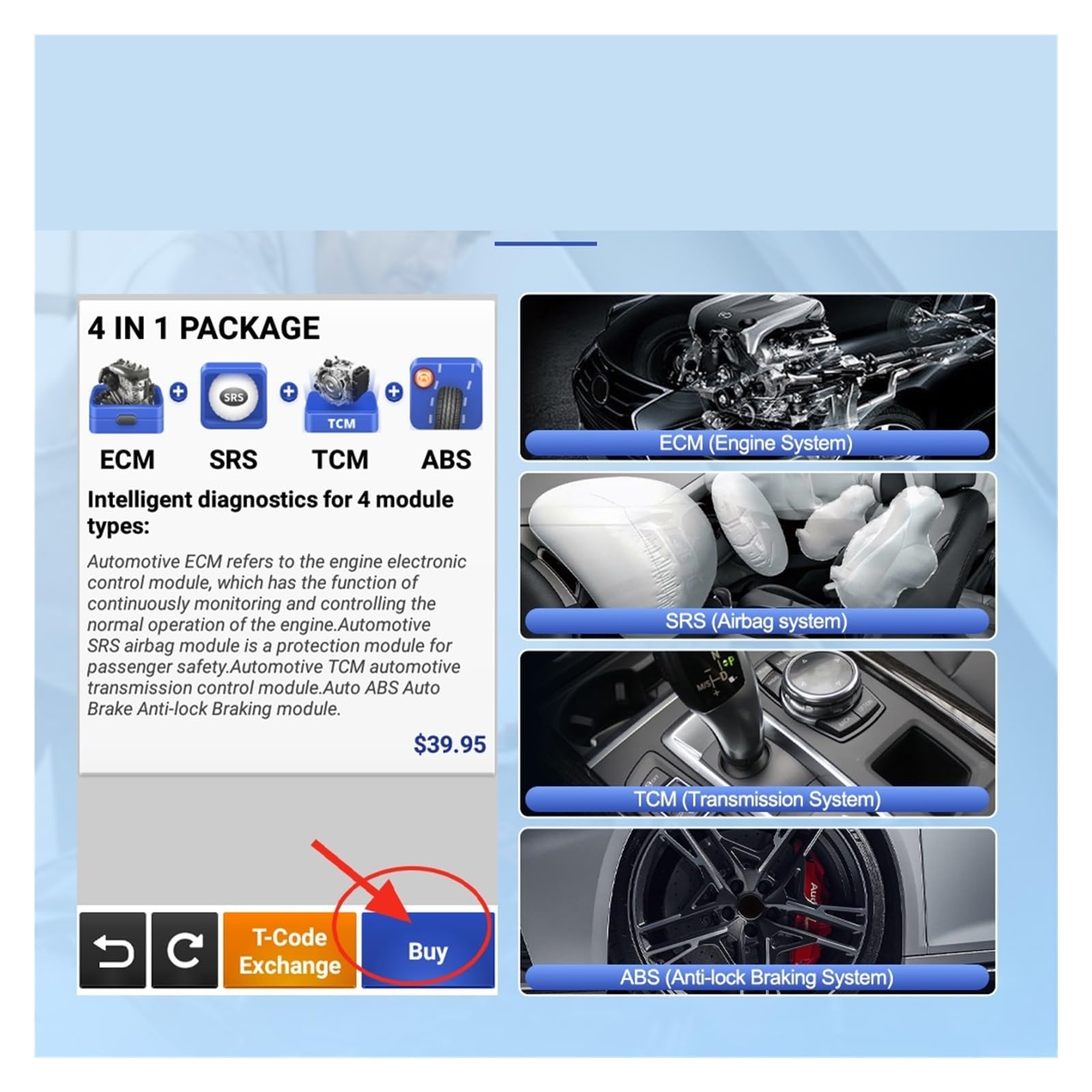 CDE900 Obd2 Strumenti di diagnostica for auto Scanner for auto Lettore di codici Controllo motore Controllo motore Scanner e emissioni a luce