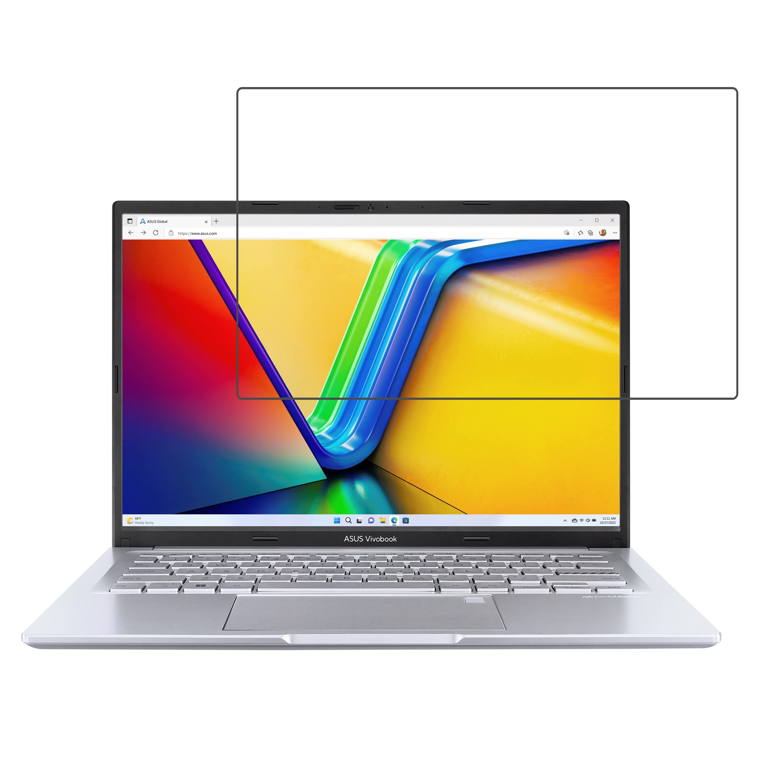 DVTECH® 9H Protective Ultra Clear Unbreakable laptop Screen Protector for ASUS Vivobook 14 OLED (M1405)(14 inch) (Not a Tempered glass) (B0BZW6CC3P) Amazon Price History, Amazon Price Tracker