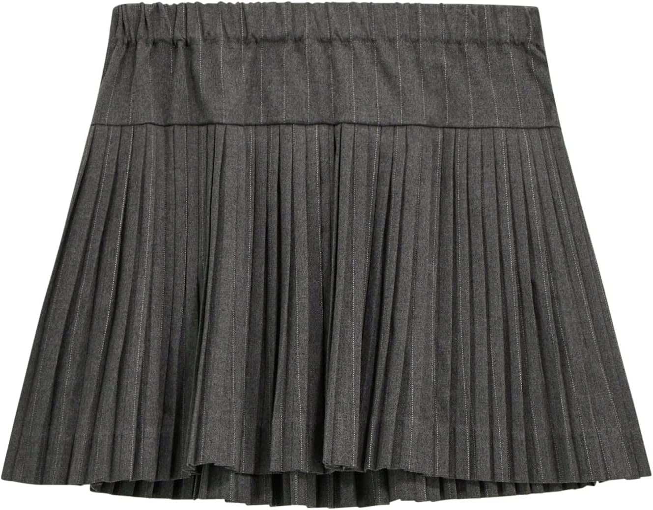 Guess Girls' Pinstripe Pleated Mini Skirt - Image 2