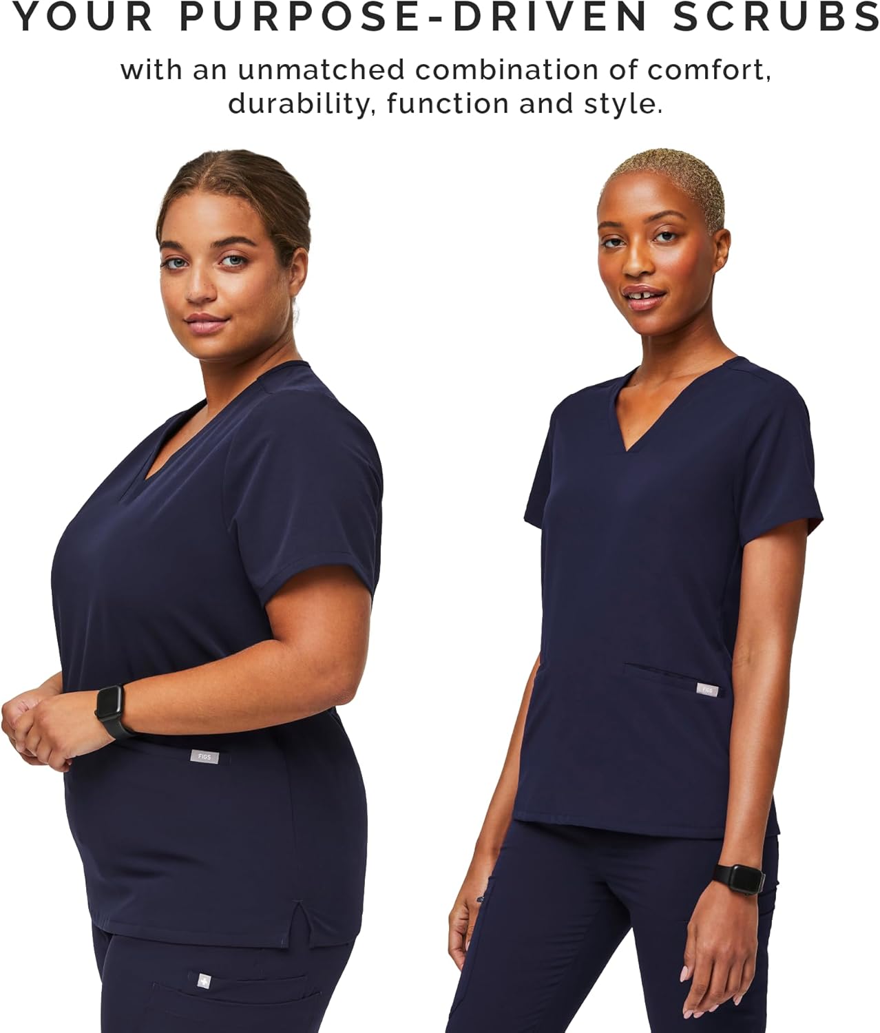 FIGS Casma Scrub Top for Women — Classic Fit, 3 Pockets, Four-Way Stretch, Anti-Wrinkle - Image 8